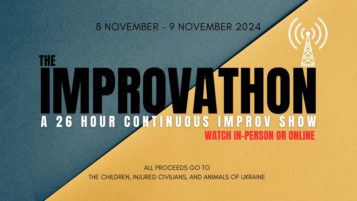 2nd PRAGUE IMPROVATHON: A Ukraine Fundraiser