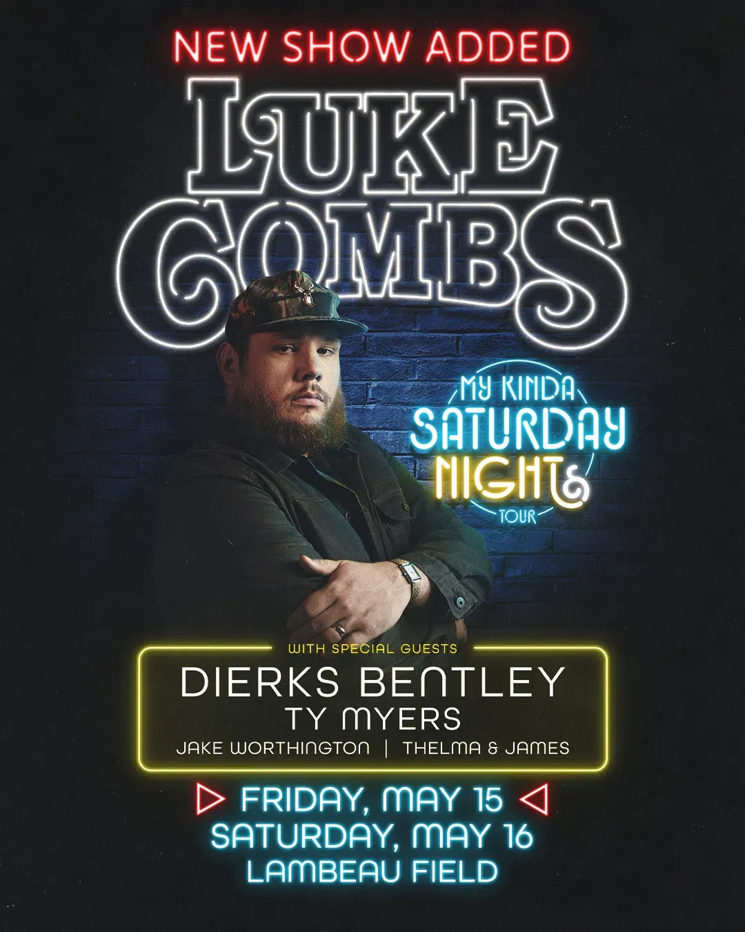 Luke Combs  Dierks Bentley  Ty Myers & Thelma and James