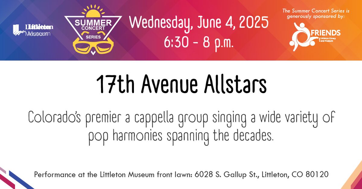 17th Avenue Allstars: Summer Concert Series