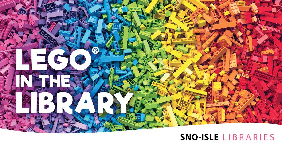 Create with LEGO\u00ae at the Oak Harbor Library!