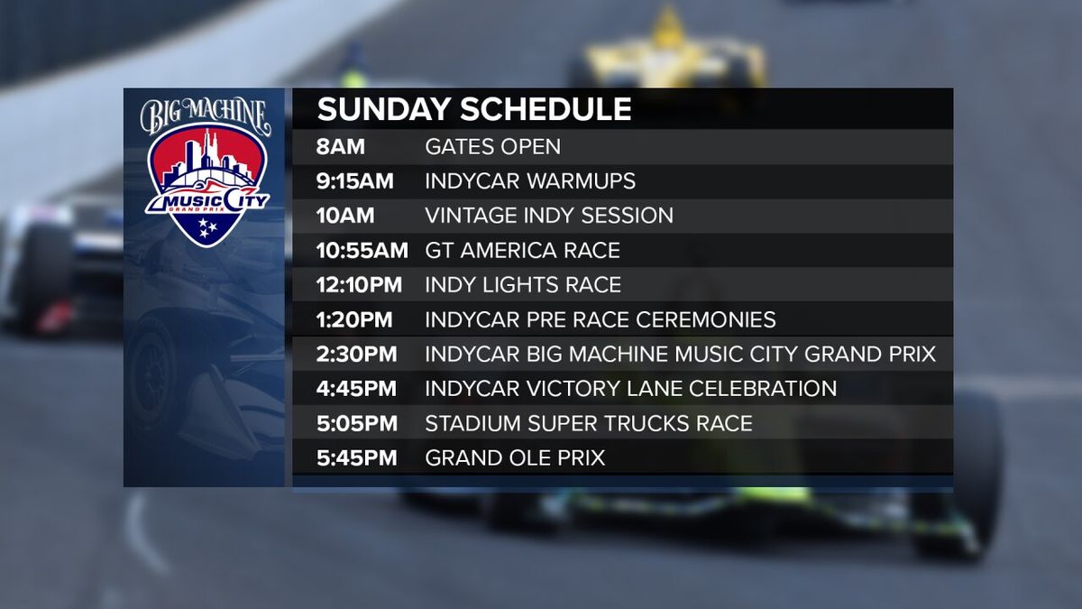 INDYCAR Music City Grand Prix - Sunday