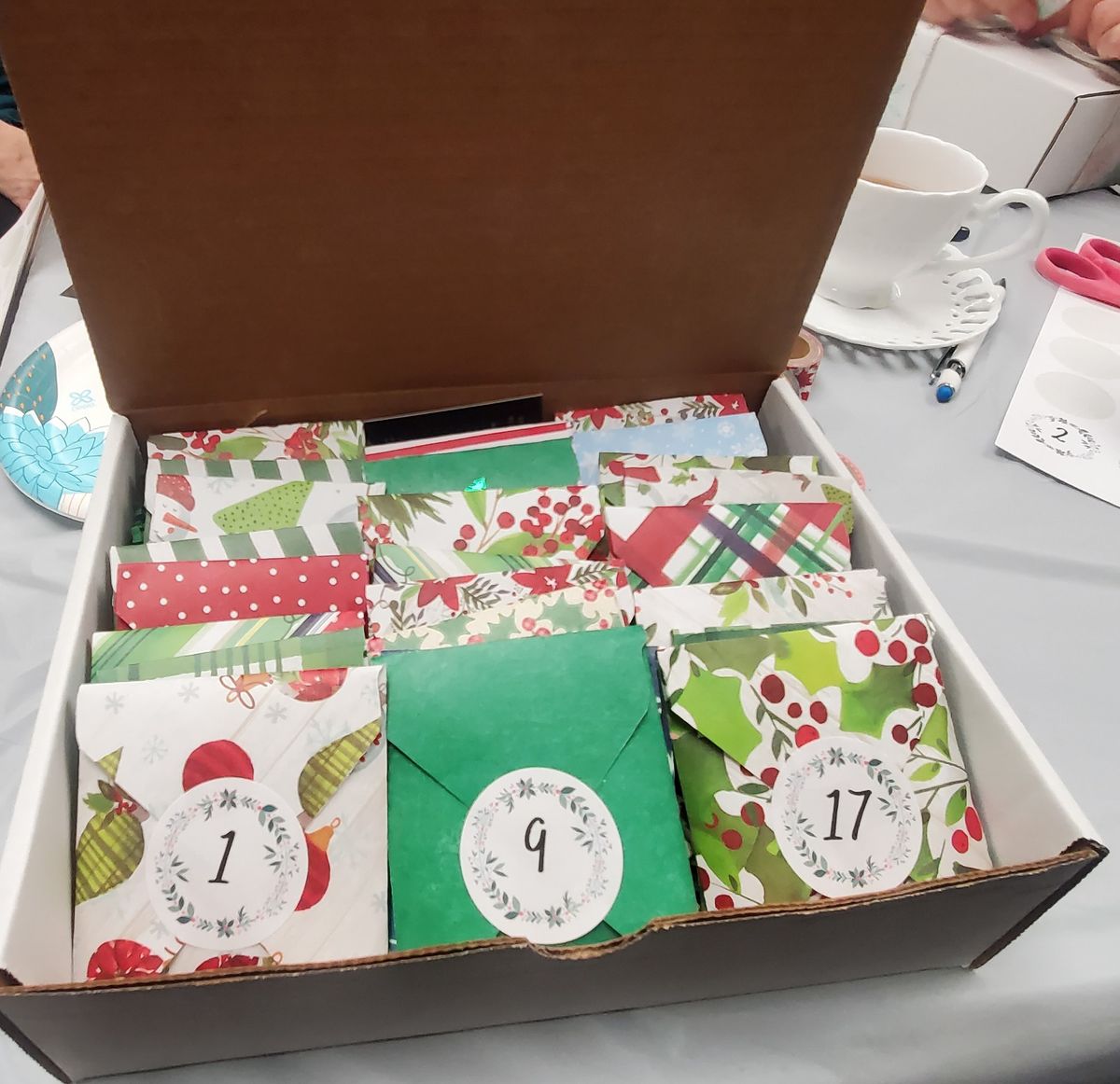 Tea Advent Box Workshop - Evening SOLD OUT