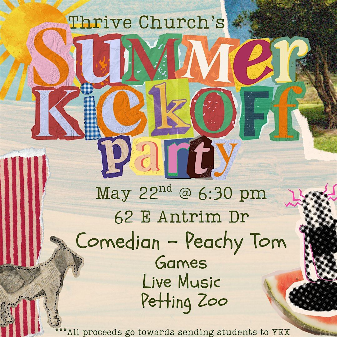 Thrive's Summer Kick Off Party