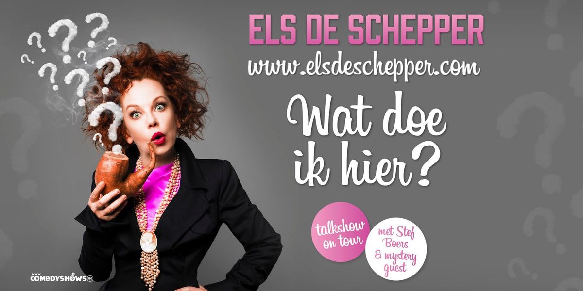 Els de Schepper - \u2018Wat Doe Ik Hier?\u2019 - Hasselt