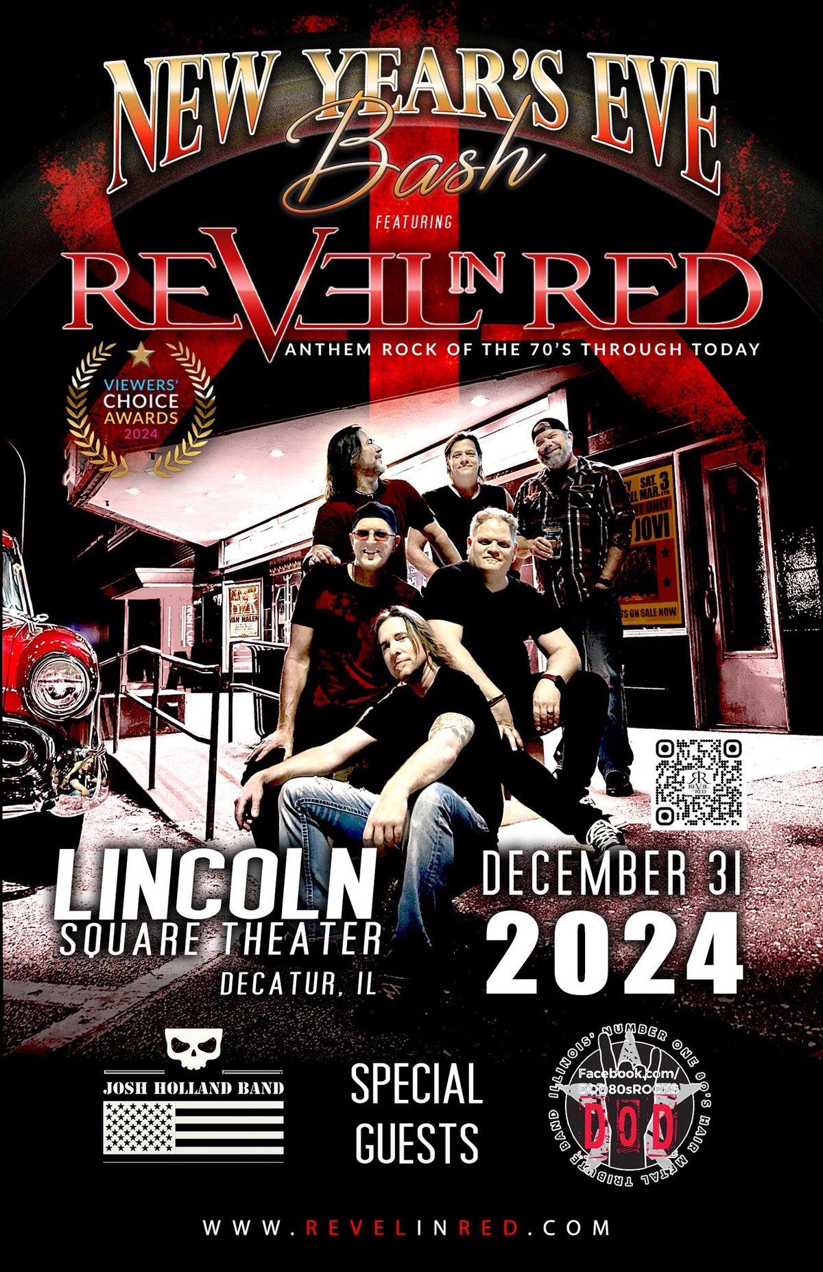 Revel in Red NYE Bash at the Lincoln Square Theater