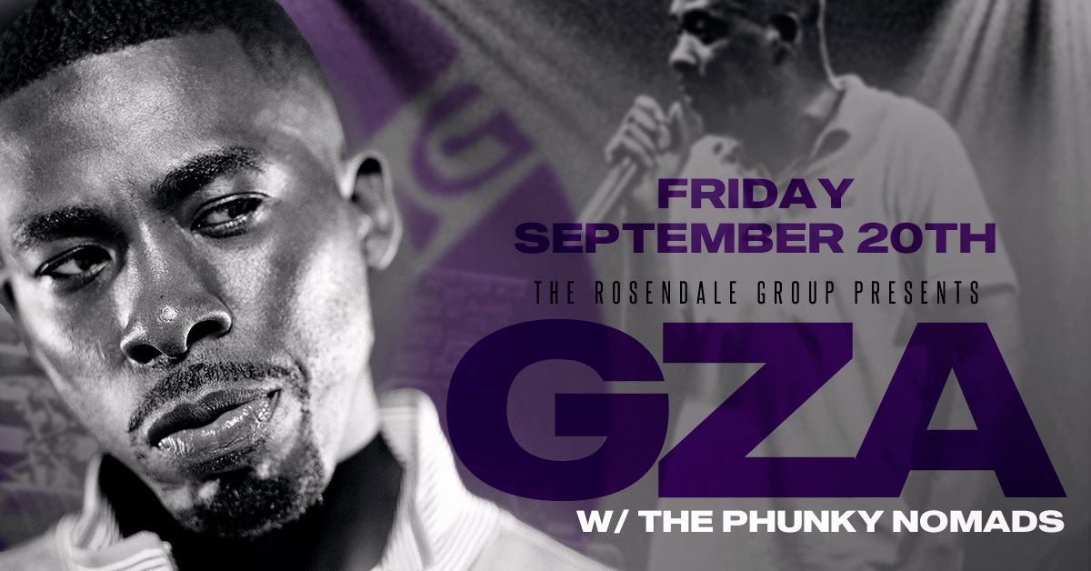 GZA w\/ Live Band "The Phunky Nomads"