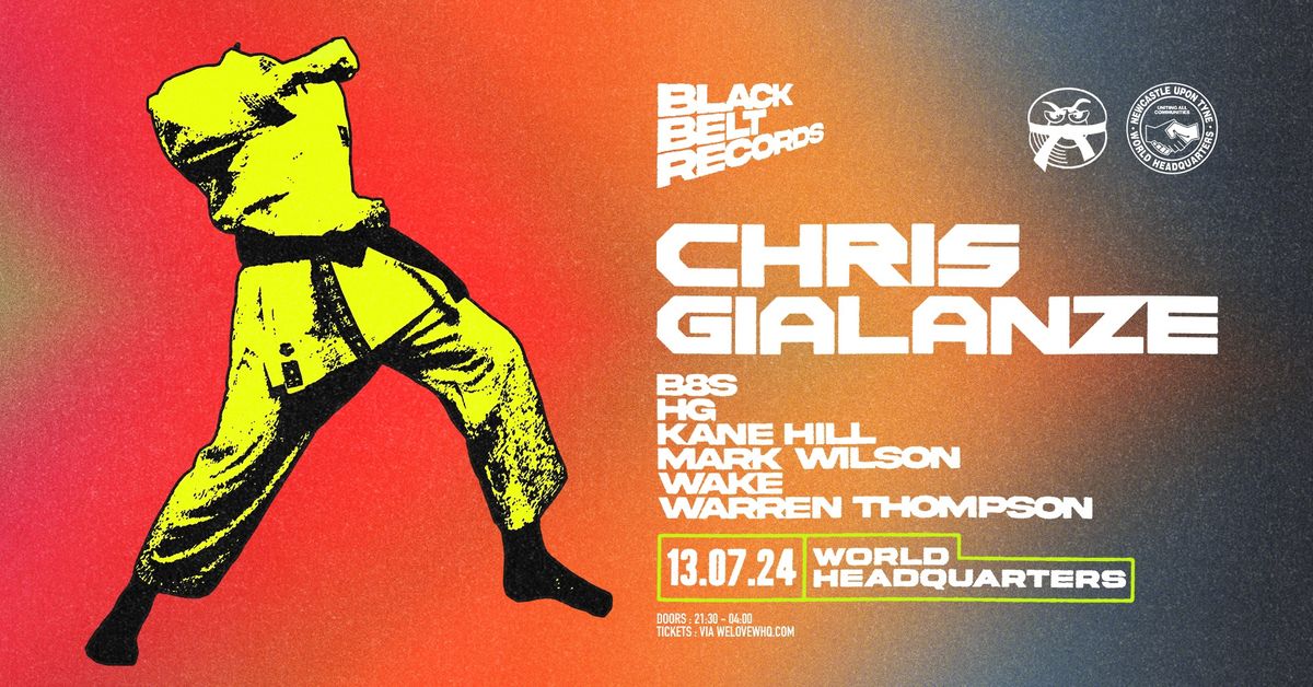 Black Belt Records Presents: Chris Gialanze 