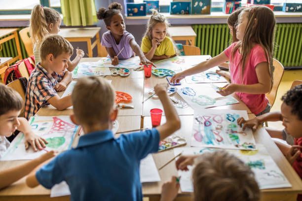 Kids' Art Club K-2nd Grades 1st Session at the Manhattan Arts Center