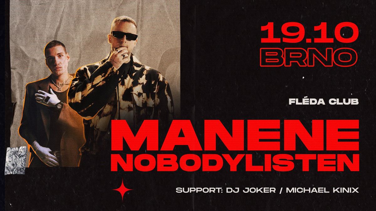 MANENE & NobodyListen | Fl\u00e9da | 19.10.2024