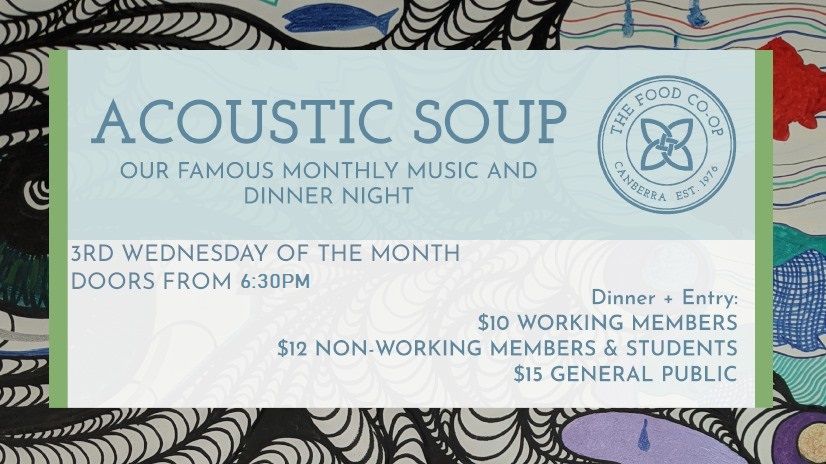 November Acoustic Soup - A Spring Supper