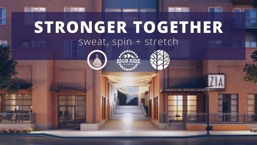 STRONGER TOGETHER: Sweat, Spin & Stretch