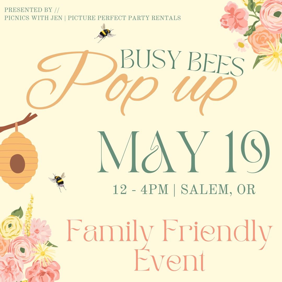 Busy Bees Pop up \ud83d\udc1d