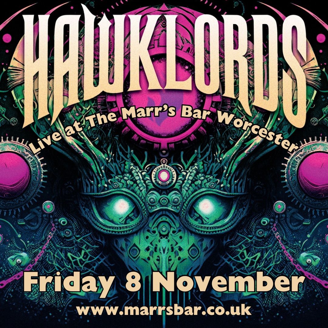 Hawklords live at The Marr\u2019s Bar, Worcester