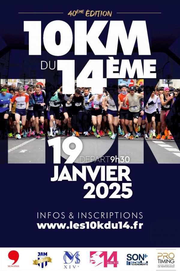 10km du 14\u00e8me