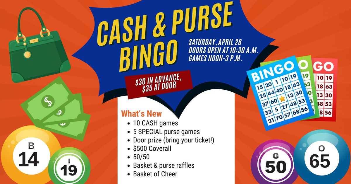 Cash & Purse Bingo