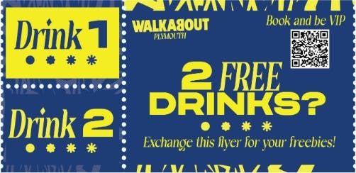 \ud83c\udf89 ENTRY &amp; 2 x FREE DRINKS! \ud83c\udf7b