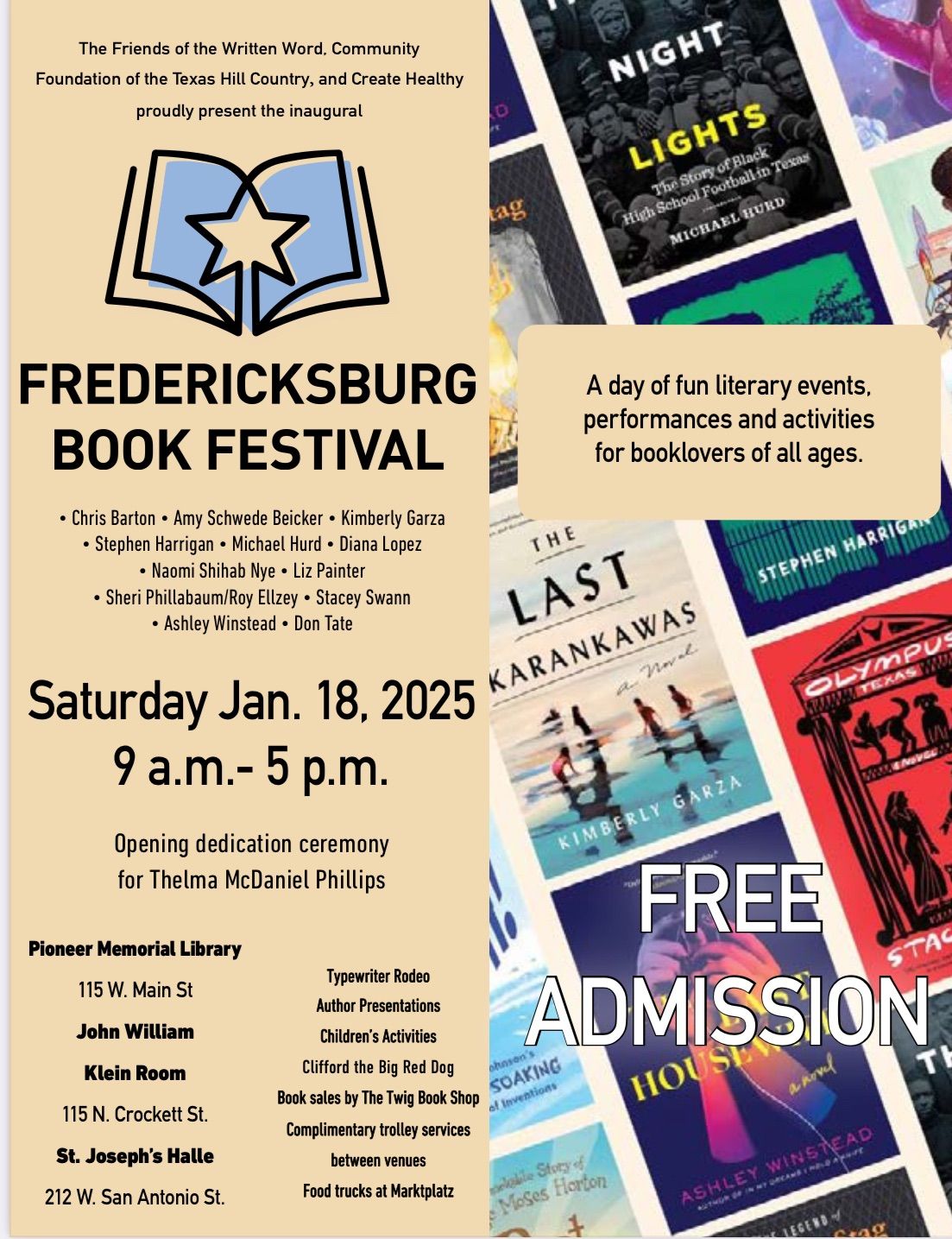 Fredericksburg Book Festival