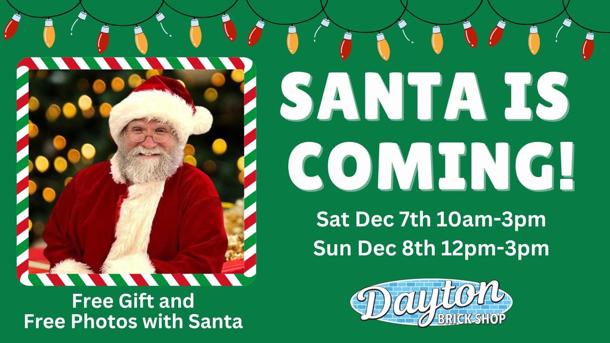 SANTA WEEKEND- FREE PHOTOS!