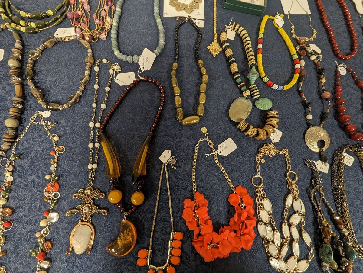 Jewelry Sale at the Turner Senior Resource Center