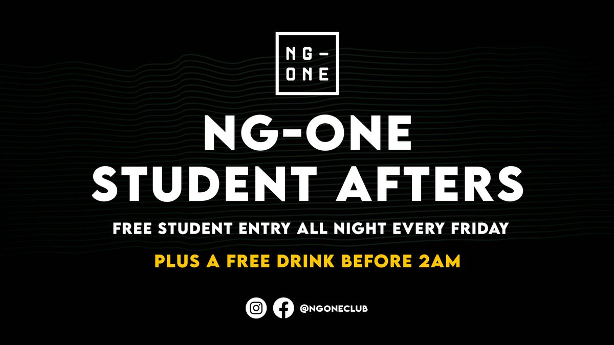 FREE STUDENT AFTERS - TILL 6AM EVERY FRIDAY