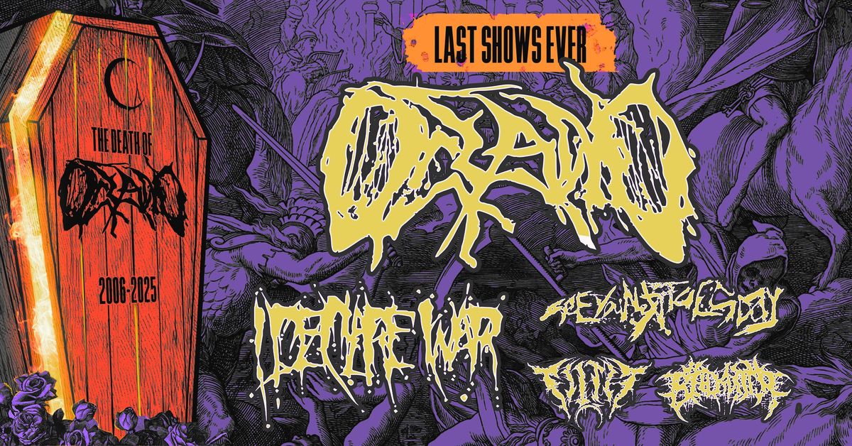 Oceano (farewell tour), I Declare War, SYNT & more, live in Cleveland OH at Grog Shop!