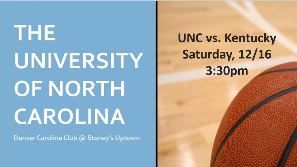 UNC vs. Kentucky Game Watch