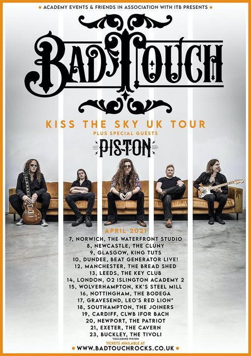 Bad Touch, Piston & Shape of Water LIVE at The Bread Shed, Manchester