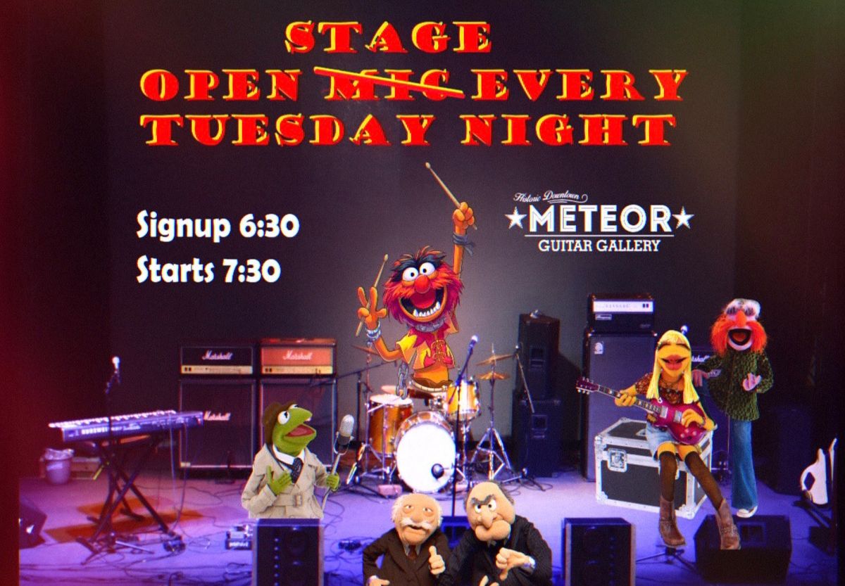 Open Mic Tuesday at the Meteor - Free