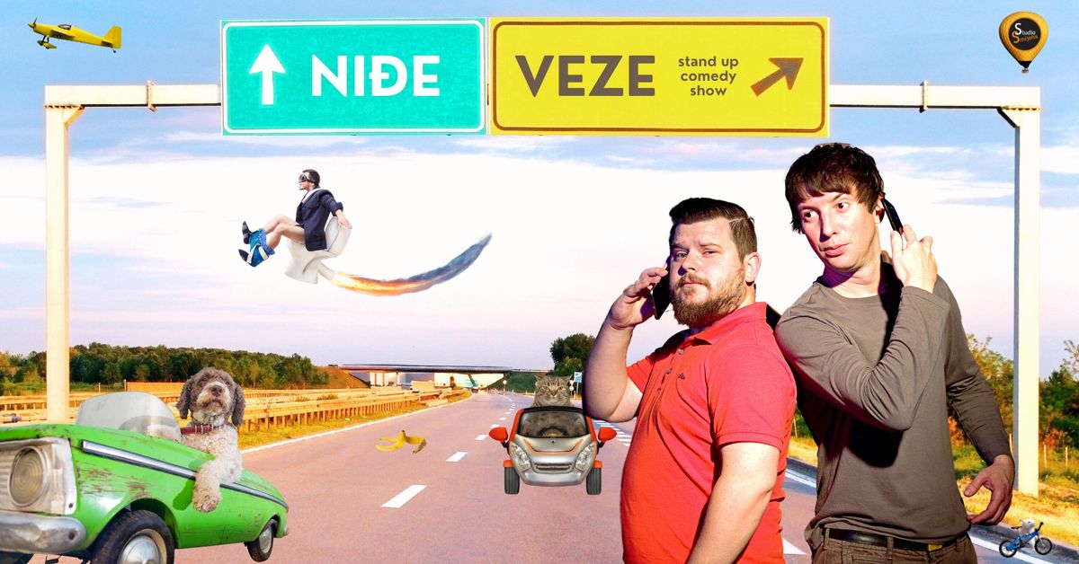 "NI\u0110E VEZE" Stand up comedy duo (BiH\/Hr) @ GUMA bar Zadar