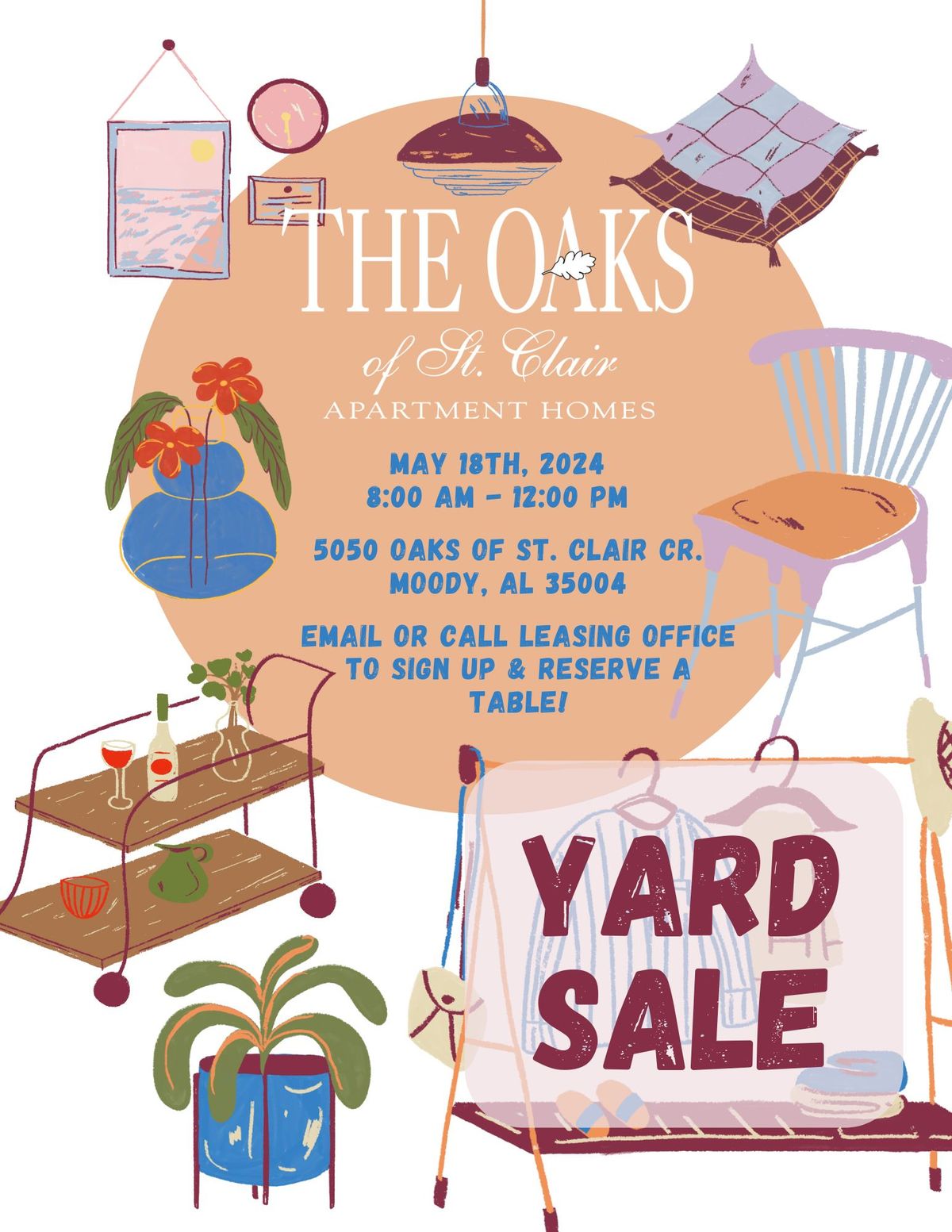 The Oaks of St. Clair Community Yard Sale