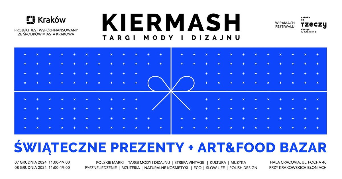 \ud83d\udc99KIERMASH \/ \u015aWI\u0104TECZNE PREZENTY + ART&FOOD BAZAR \ud83d\udc99