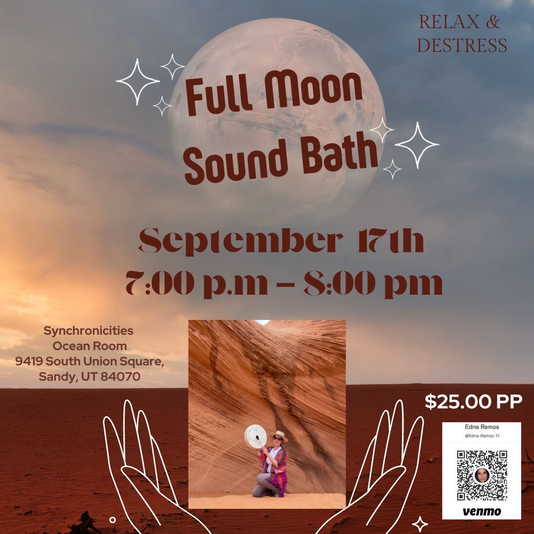 \ud83c\udf15\u2728 *Harvest Full Moon Sound Bath* \u2728\ud83c\udf15