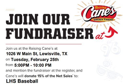 Raising Cane's Fundraising Night