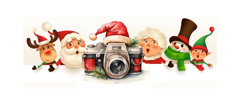 Photos w\/Santa & Mrs Claus at the Firehouse