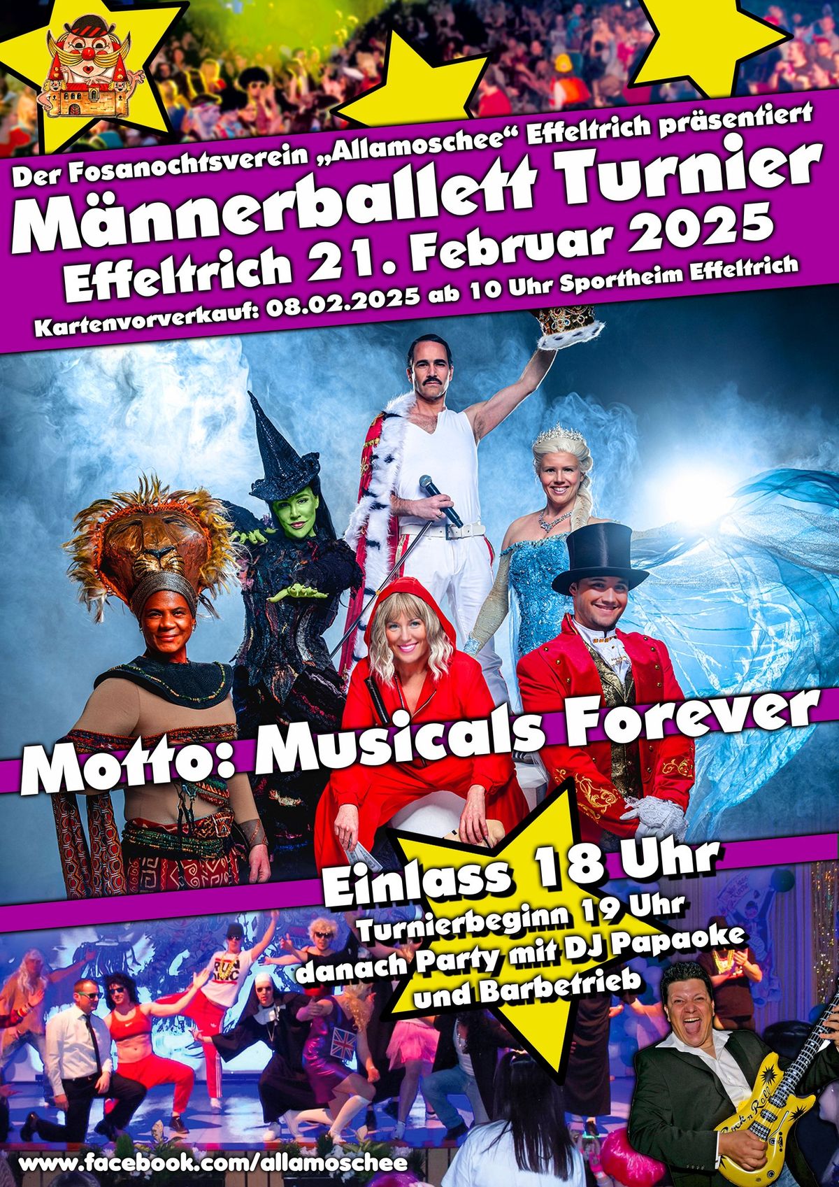 M\u00e4nnerballett Turnier Effeltrich