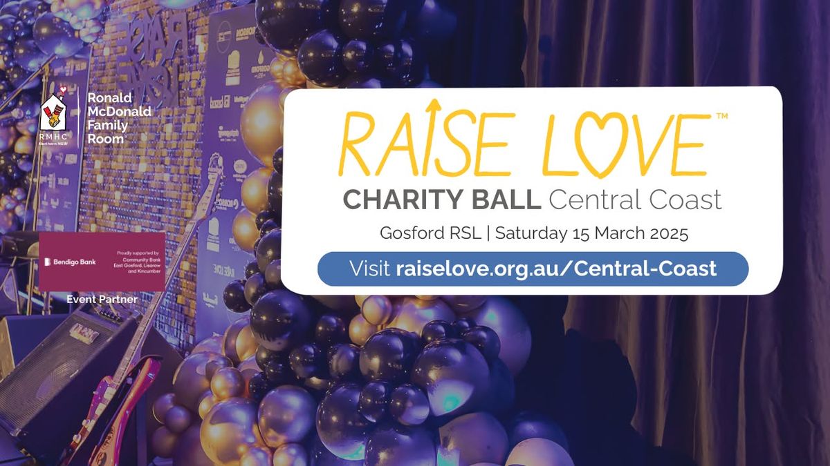 Raise Love Charity Ball Central Coast 2025