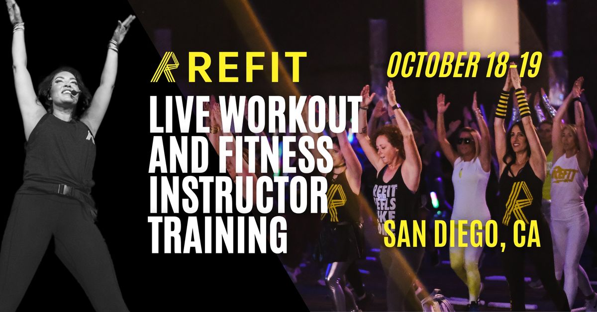 Live REFIT\u00ae Workout & Fitness Instructor Training