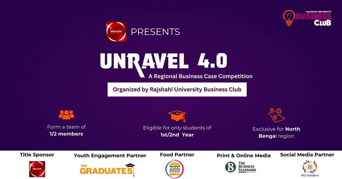 Unravel 4.0 - Organized by RUBC