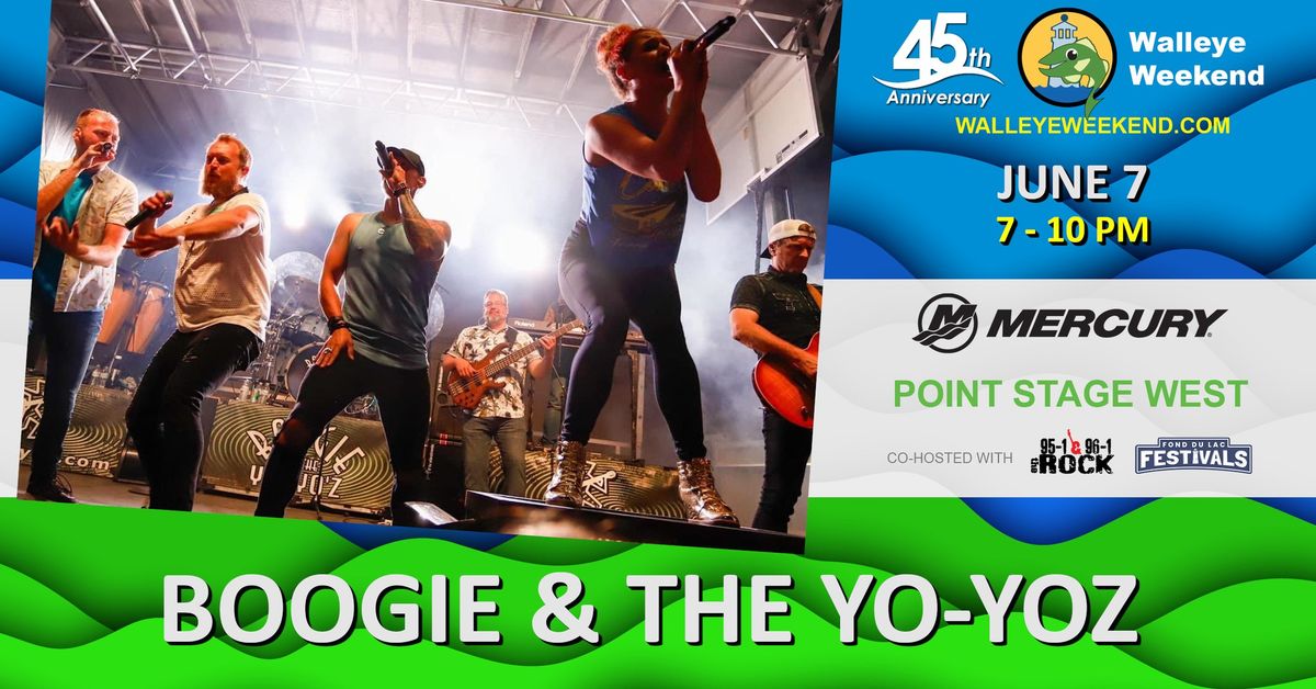 Boogie & The Yo-Yoz at Walleye Weekend 2024