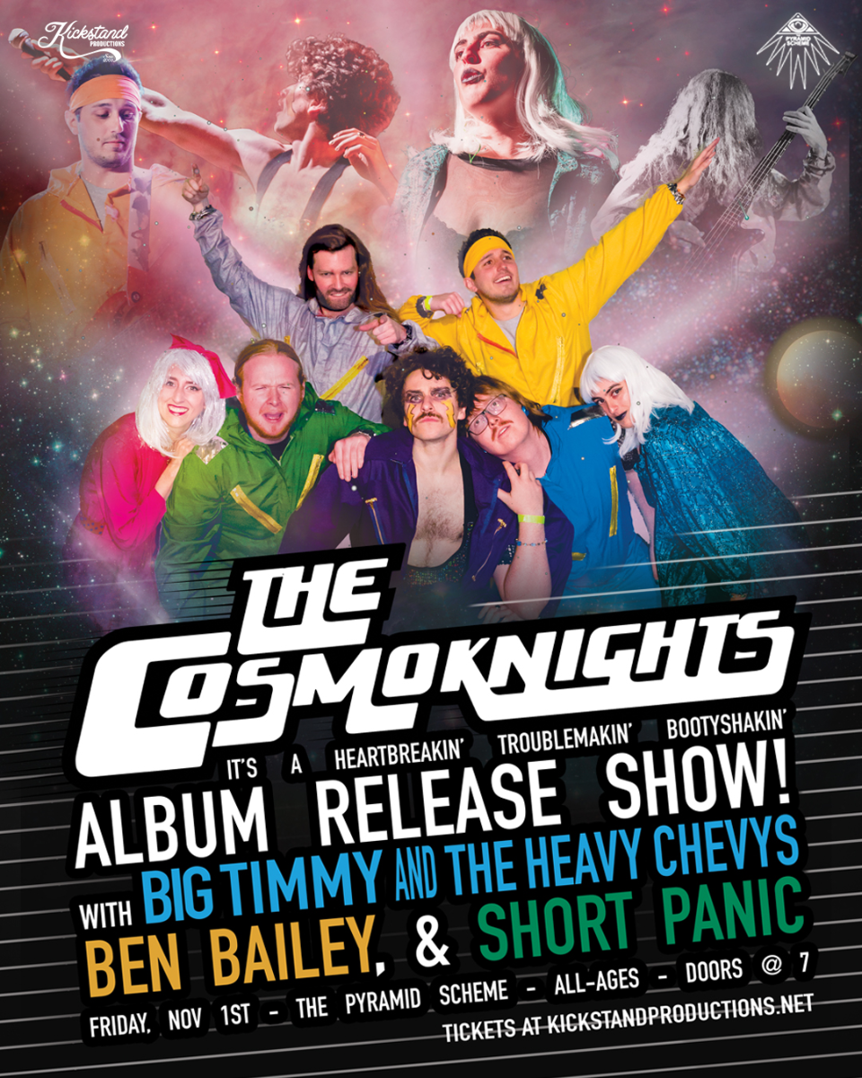 The Cosmoknights + Short Panic + Ben Bailey + Big Timmy & the Heavy Chevys | Pyramid Scheme 11\/1