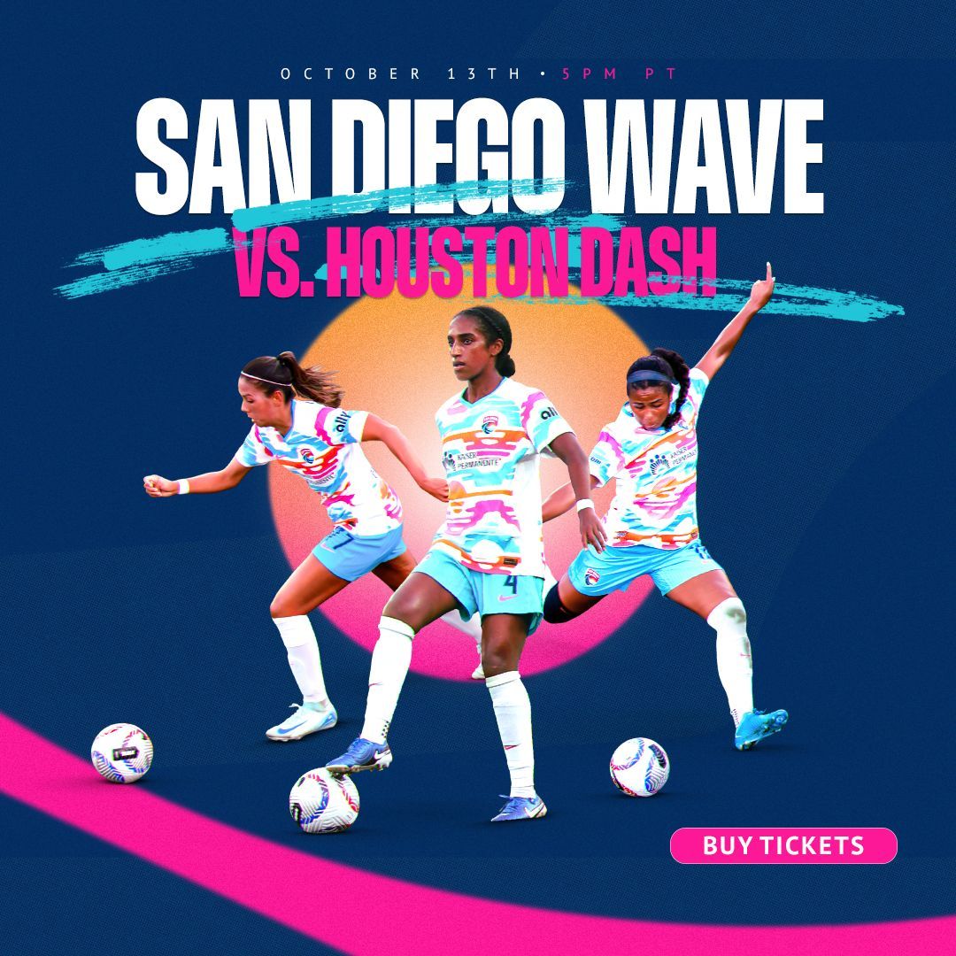Houston Dash at San Diego Wave FC at SnapDragon Stadium