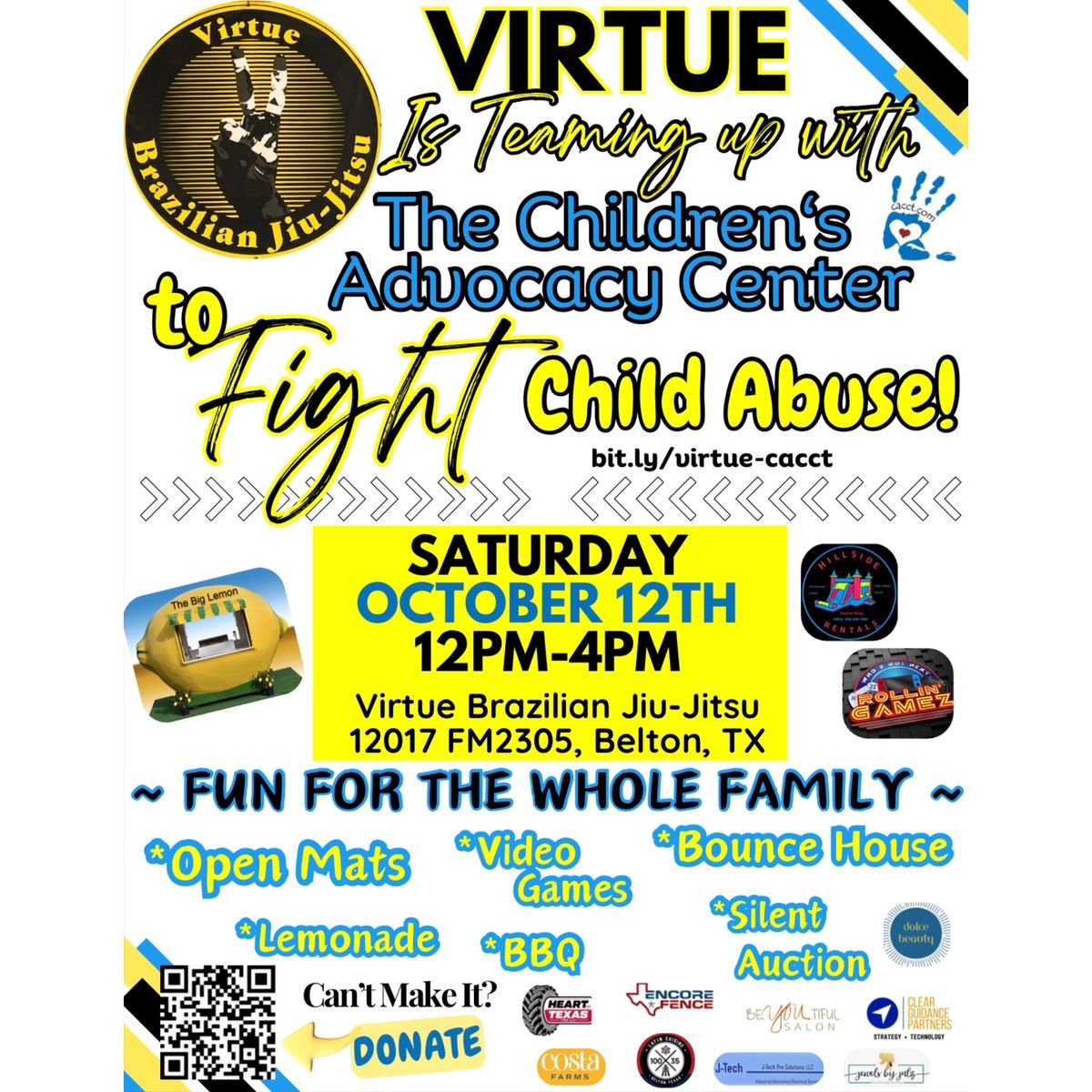 Virtue is teaming up with The CAC to Fight Child Abuse