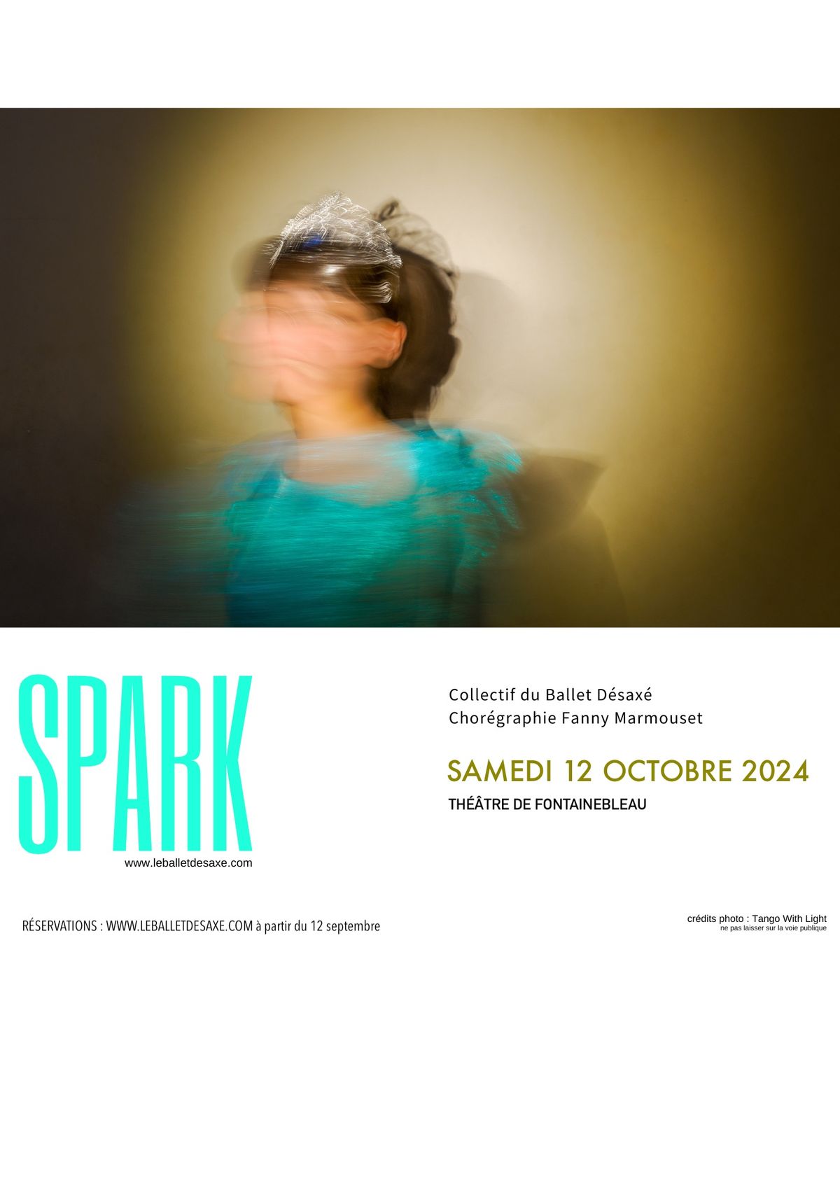 \u00ab SPARK \u00bbSpectacle de danse Collectif du Ballet D\u00e9sax\u00e9