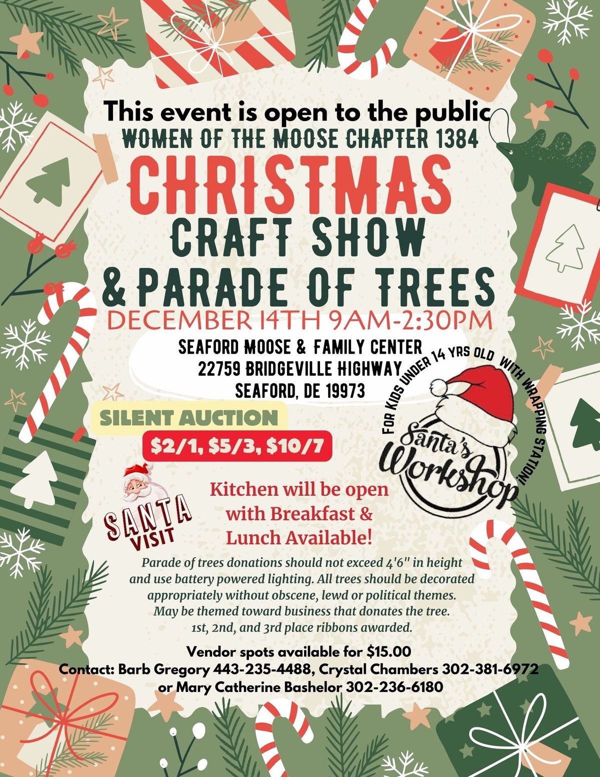 WOTM Christmas Craft Fair  - Open to the public