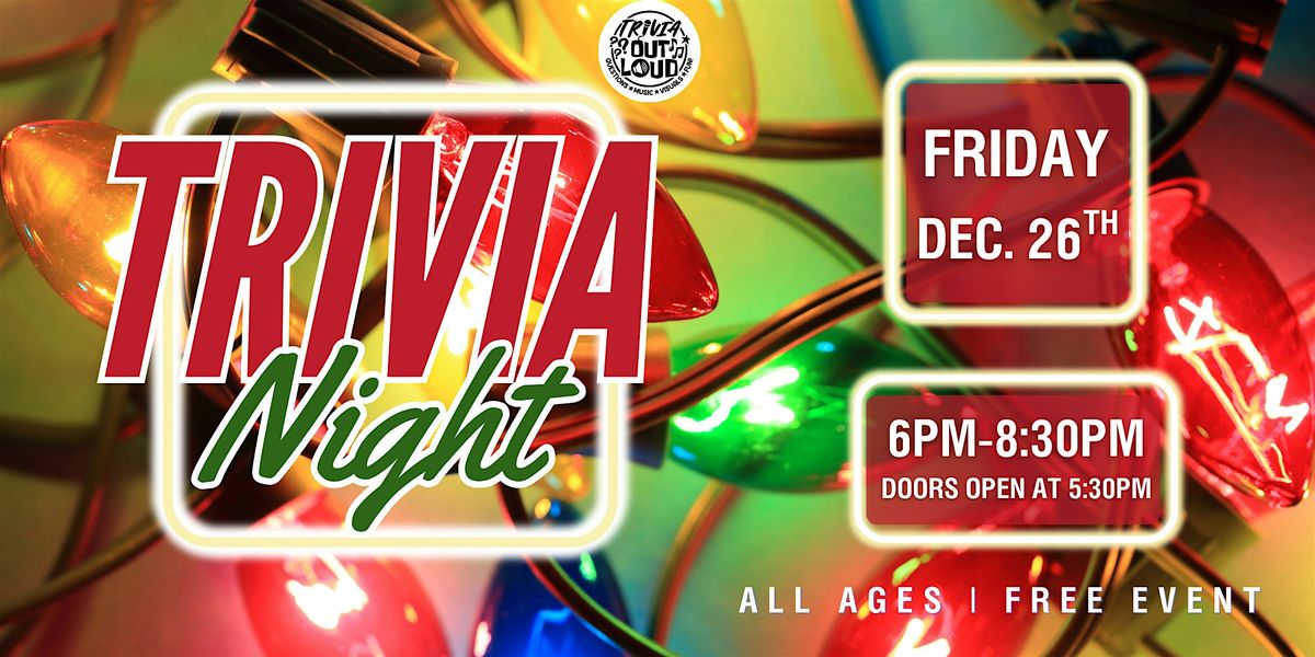 Trivia Night with Trivia Out Loud