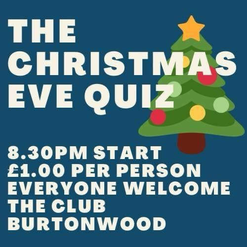 Christmas Eve Quiz