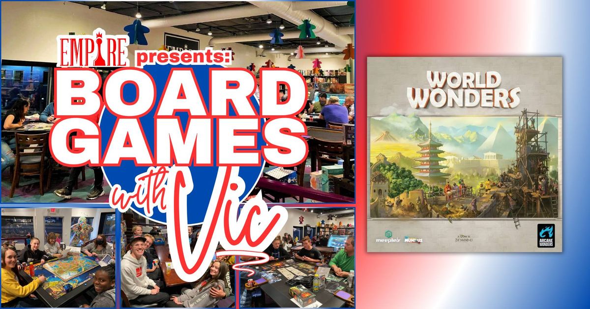 Board Games w\/ Vic - World Wonders