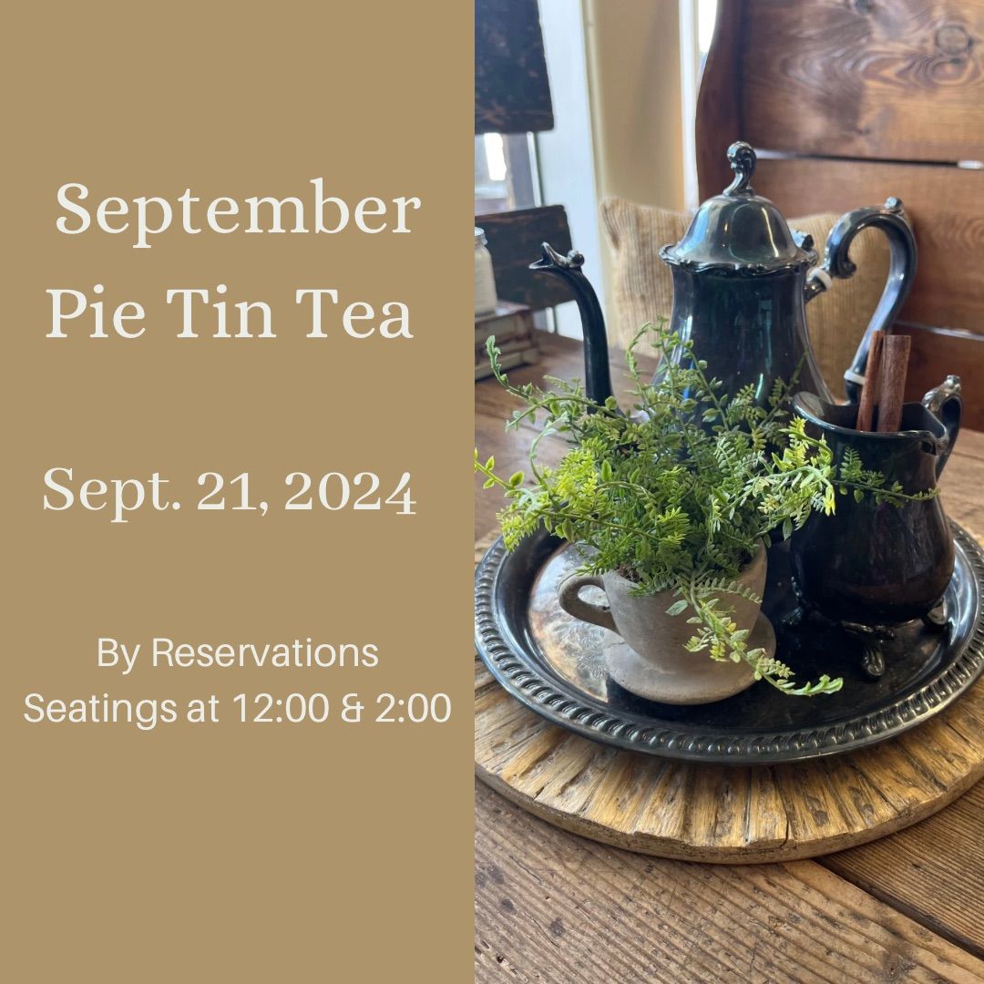 September Pie Tin Tea