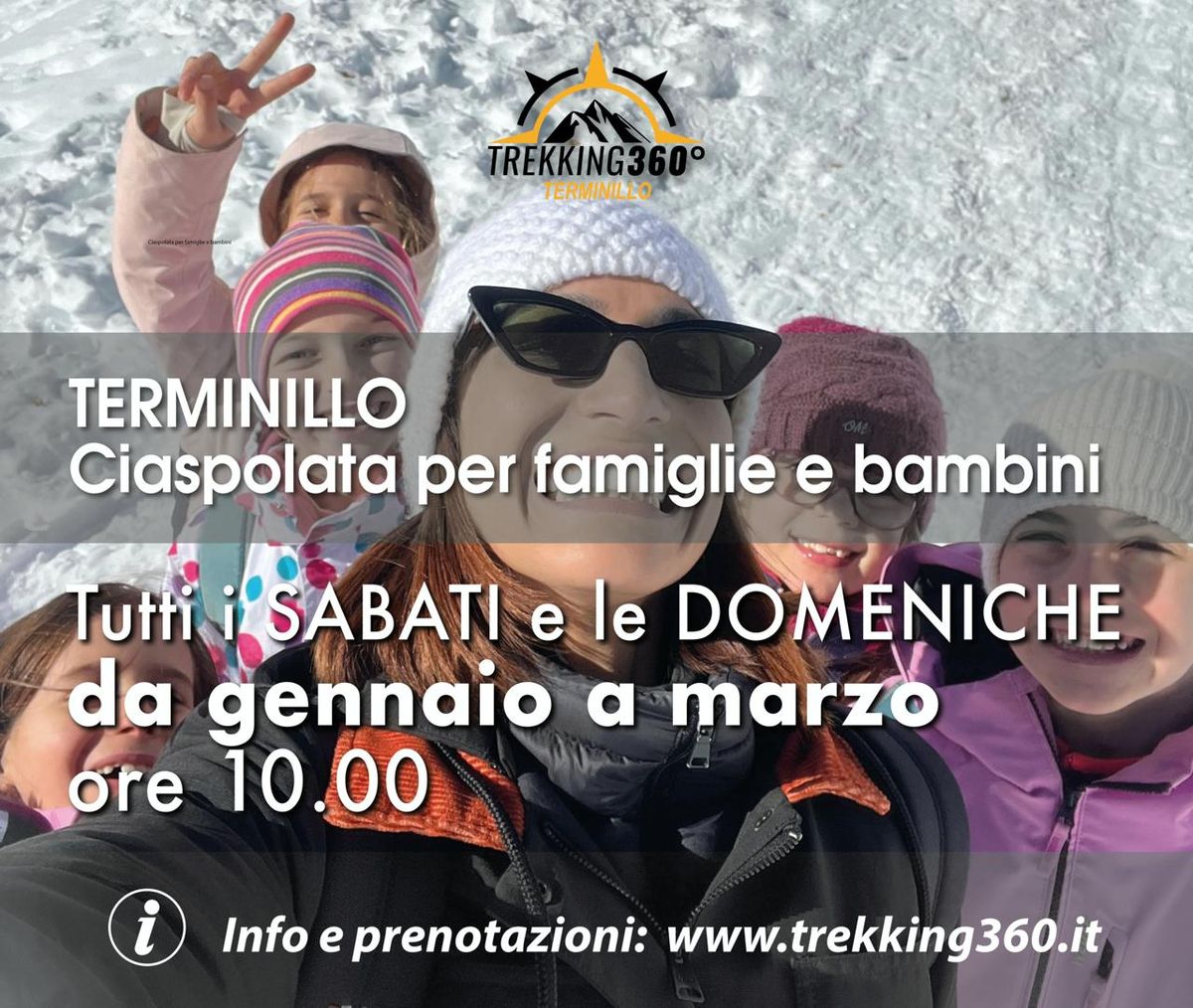 Ciaspolata per famiglie e bambini\u2744\ufe0f\u2603\ufe0f