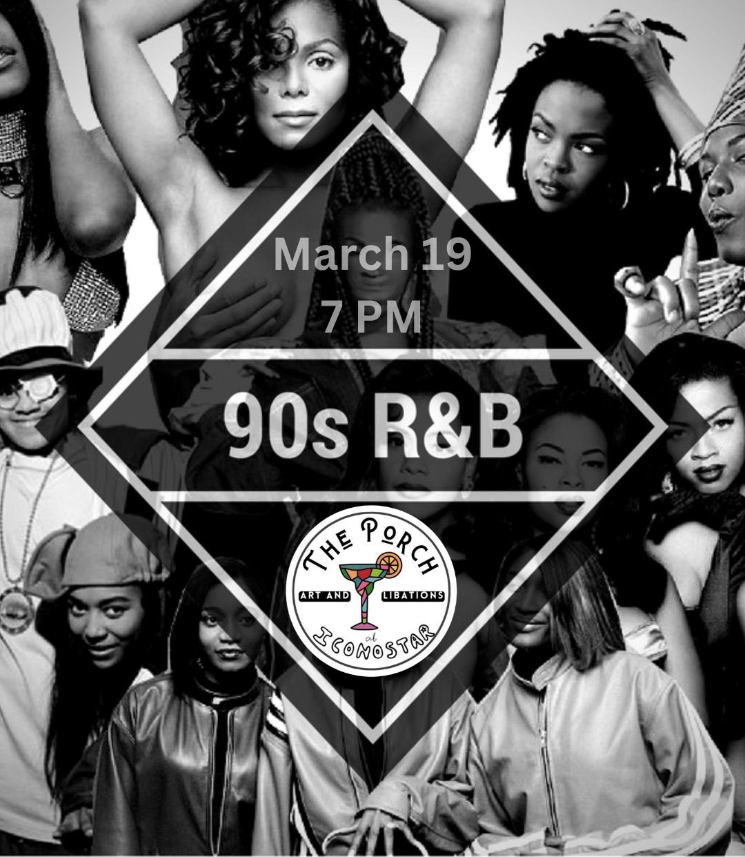 90s R&B Music Bingo at The Porch